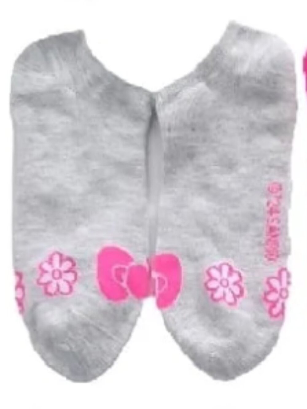 #HK-2179 Hello Kitty Bow Licensed Women's 4-10 Ankle Sock